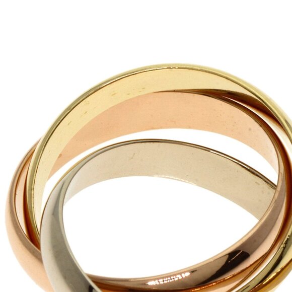 CARTIER 18k Gold Trinity Ring #49 - Picture 5 of 6